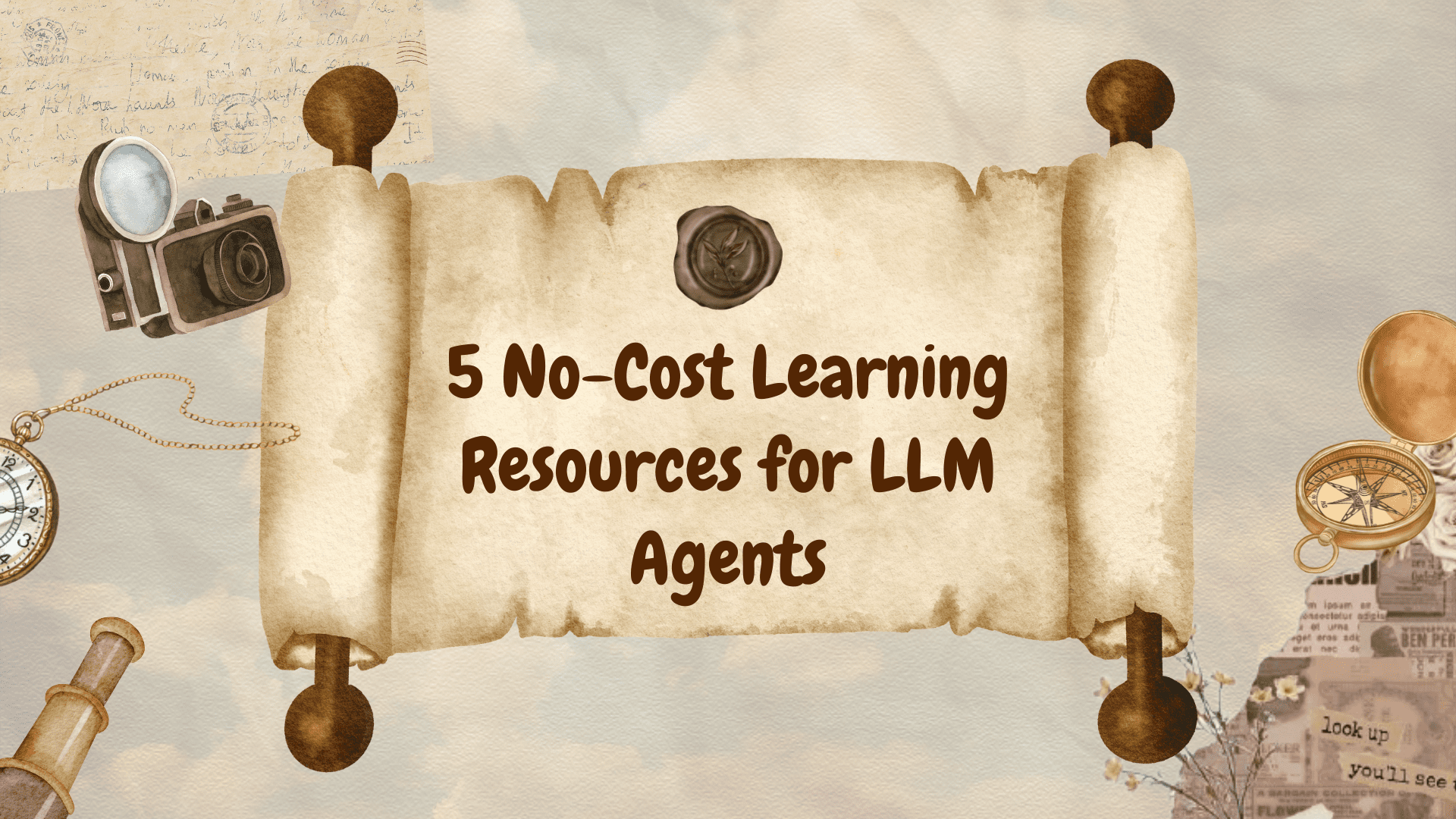 5 No-Cost Learning Resources for LLM Agents