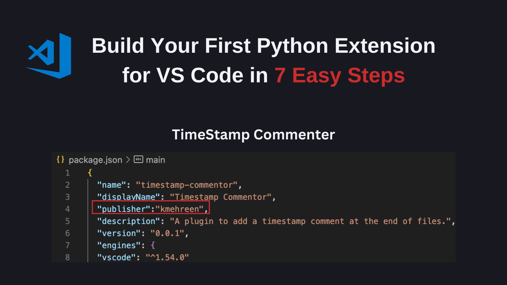 Build Your First Python Extension for VS Code in 7 Easy Steps