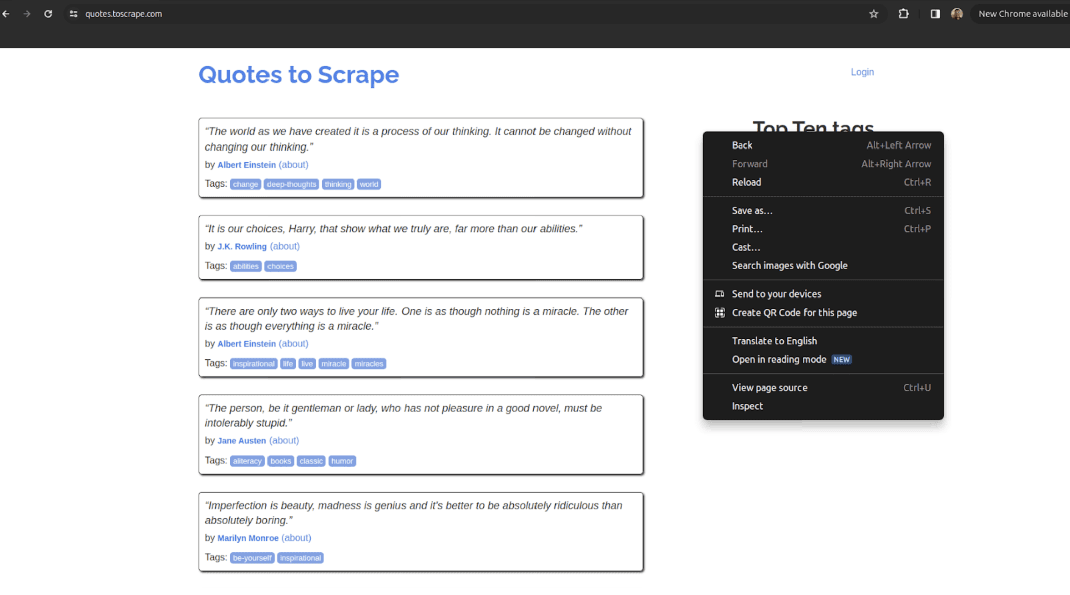 Web Scraping Fundamentals for Data Science