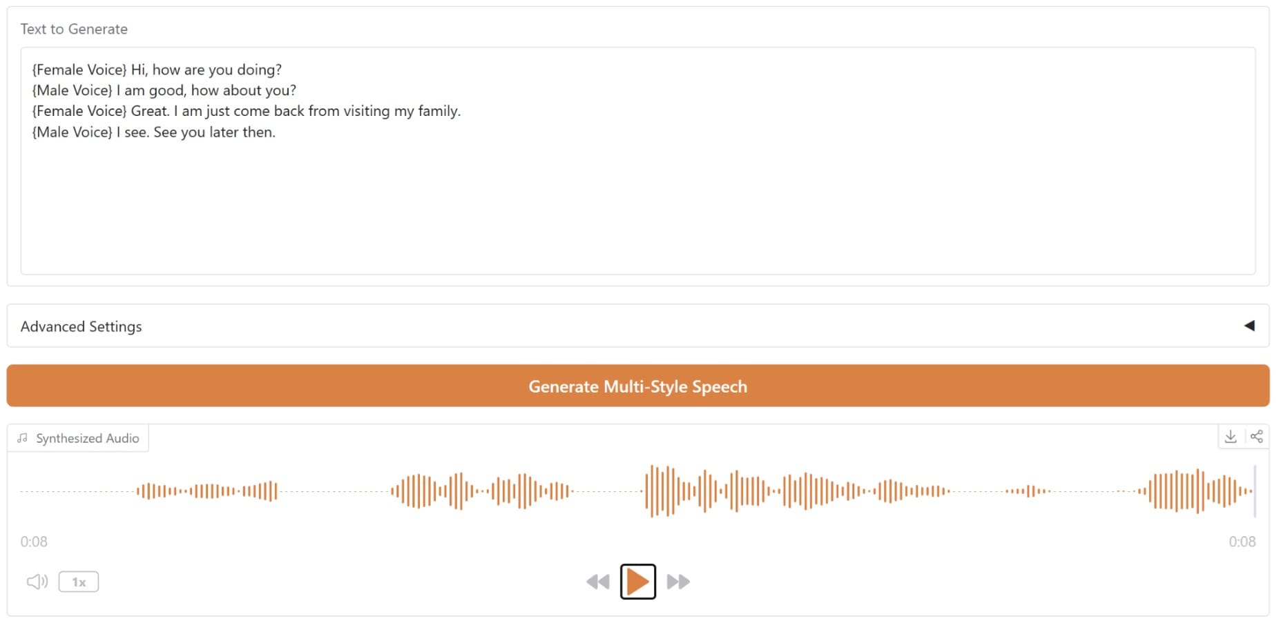 Text-to-Speech Solutions with Contemporary Models