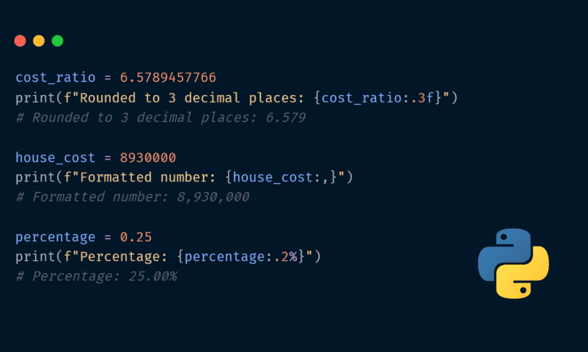 f-strings in Python