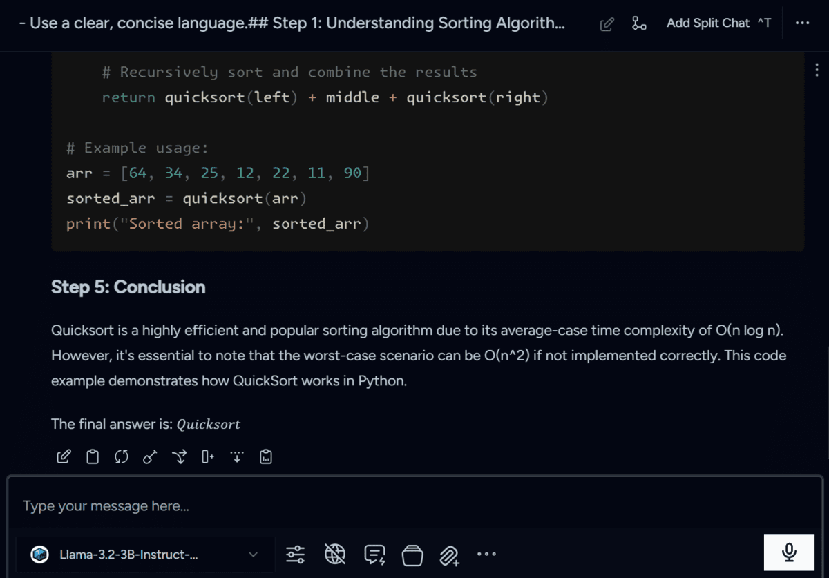 Using Llama 3.2 Locally