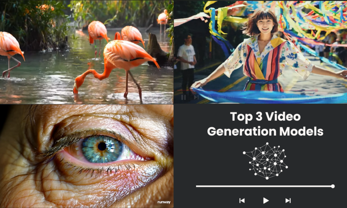 Top 3 Video Generation Models