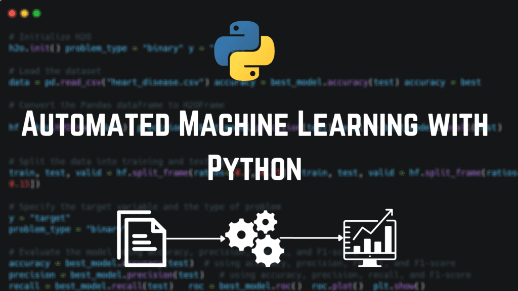 Automated machine learning hyperparameter tuning 2024 in python